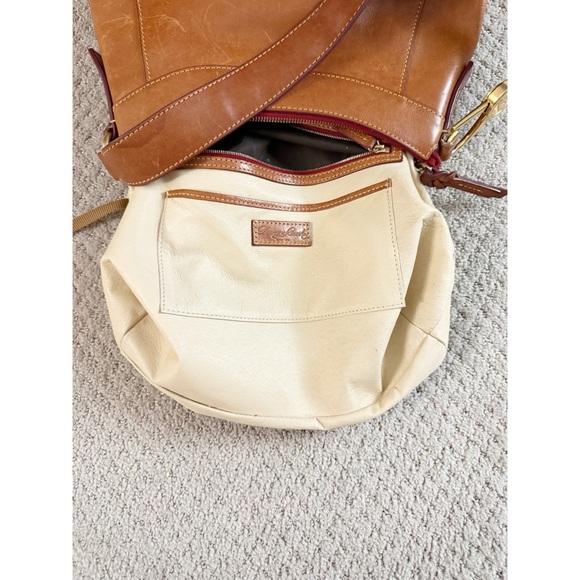 Dooney and Bourke florentine Cassidy Large Brown Hobo Bag - Picture 14 of 16